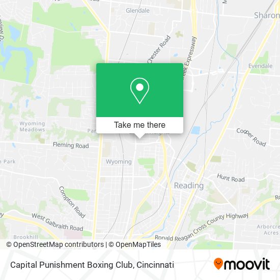 Capital Punishment Boxing Club map