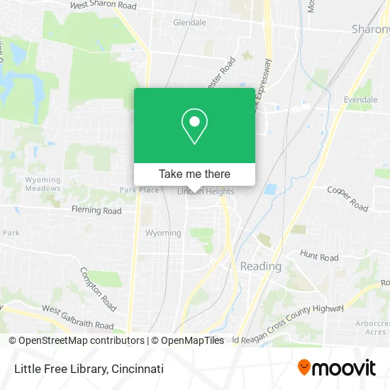 Little Free Library map