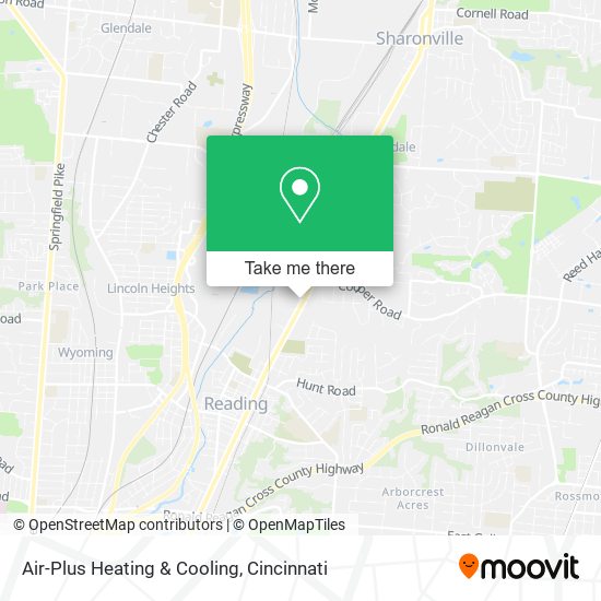 Mapa de Air-Plus Heating & Cooling