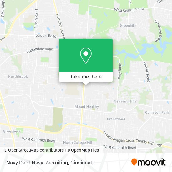 Mapa de Navy Dept Navy Recruiting