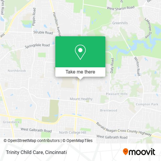 Trinity Child Care map