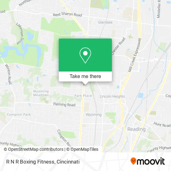 R N R Boxing Fitness map