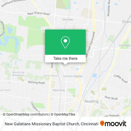 Mapa de New Galatians Missionary Baptist Church