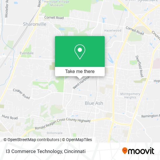 I3 Commerce Technology map