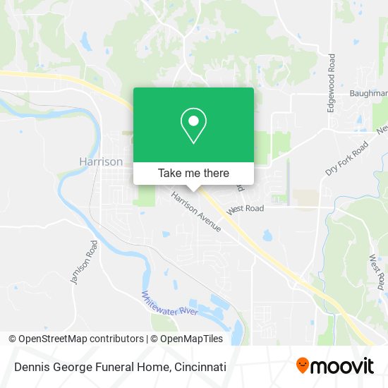 Dennis George Funeral Home map