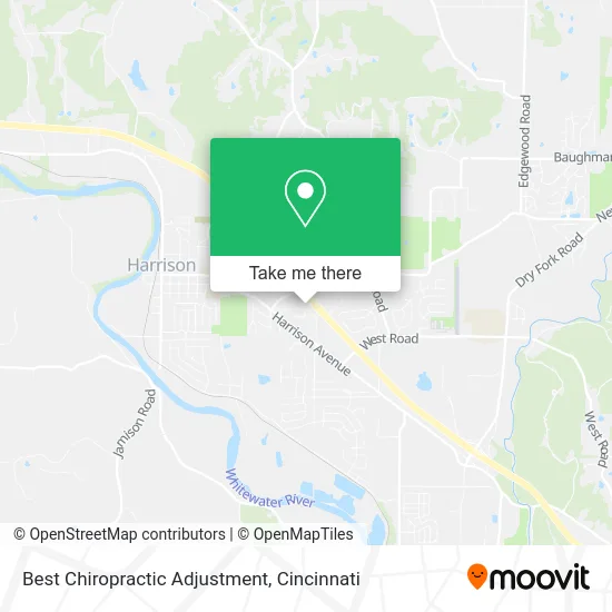 Best Chiropractic Adjustment map