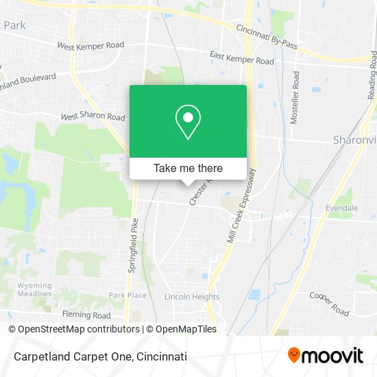 Carpetland Carpet One map