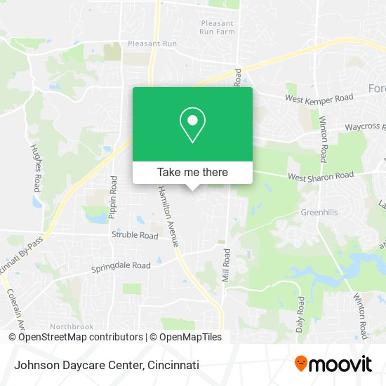 Johnson Daycare Center map