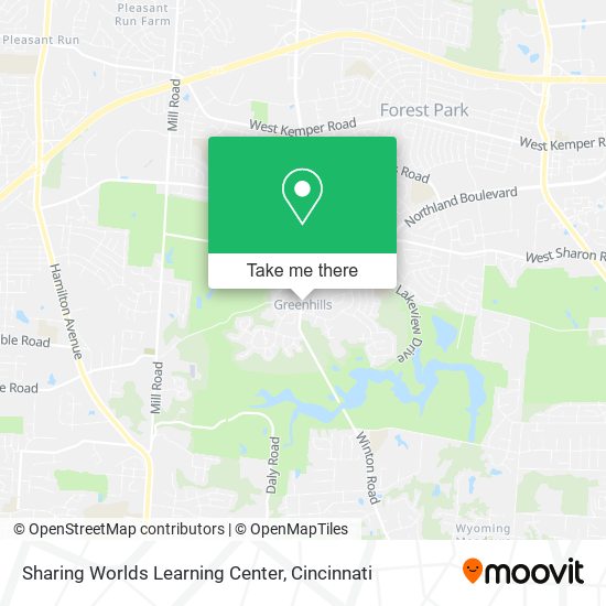 Mapa de Sharing Worlds Learning Center