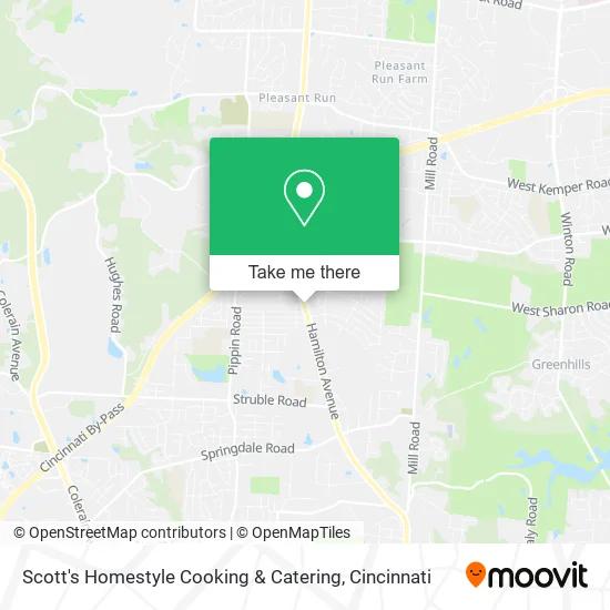 Scott's Homestyle Cooking & Catering map
