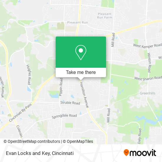 Evan Locks and Key map