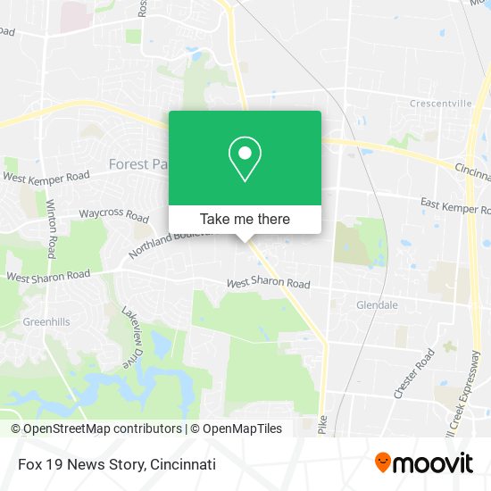 Fox 19 News Story map