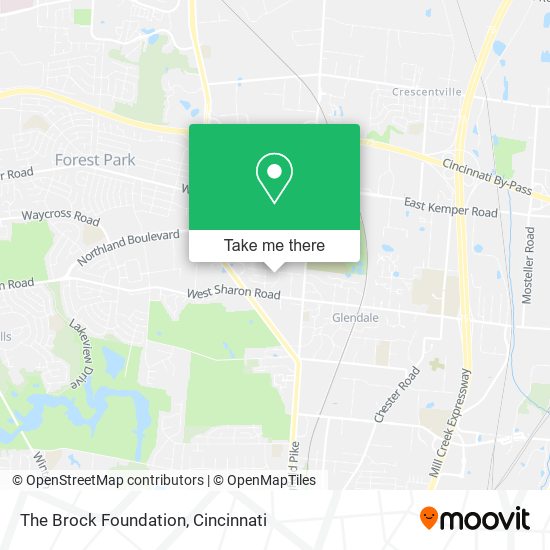 The Brock Foundation map