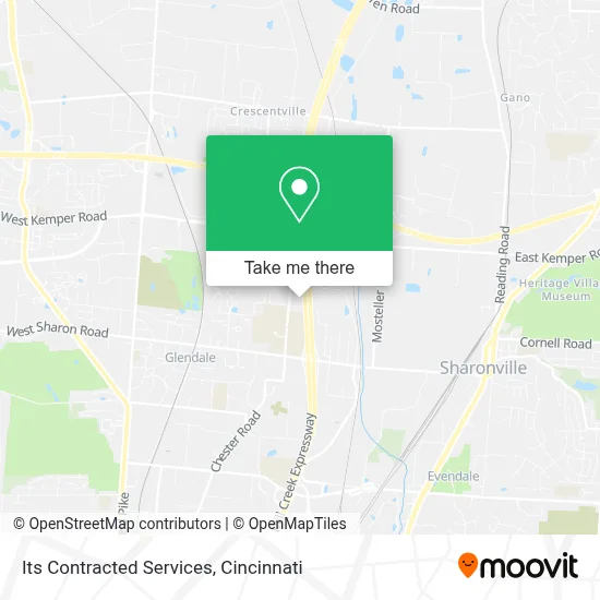 Its Contracted Services map