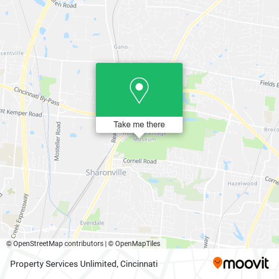 Property Services Unlimited map