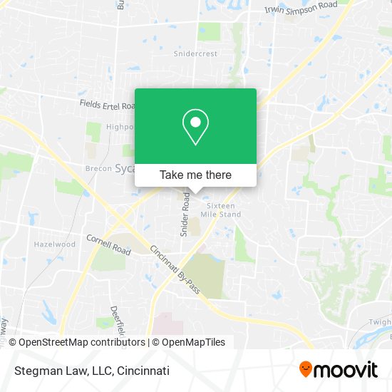 Stegman Law, LLC map