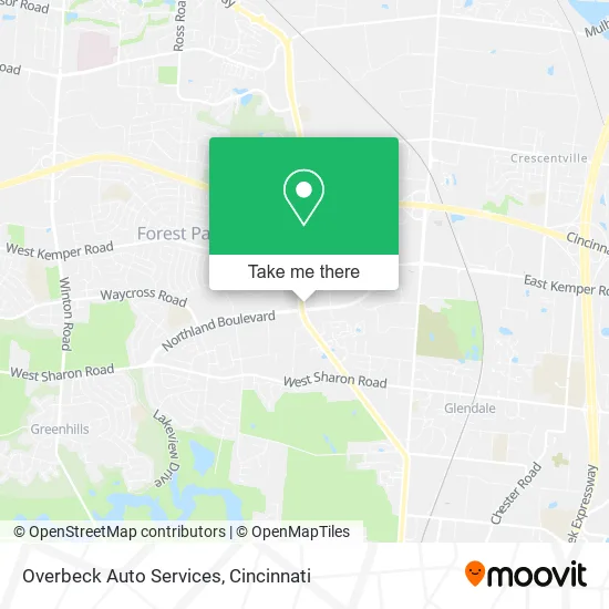Overbeck Auto Services map