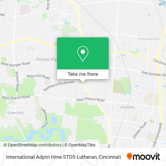 International Adptn Hme STDS Lutheran map