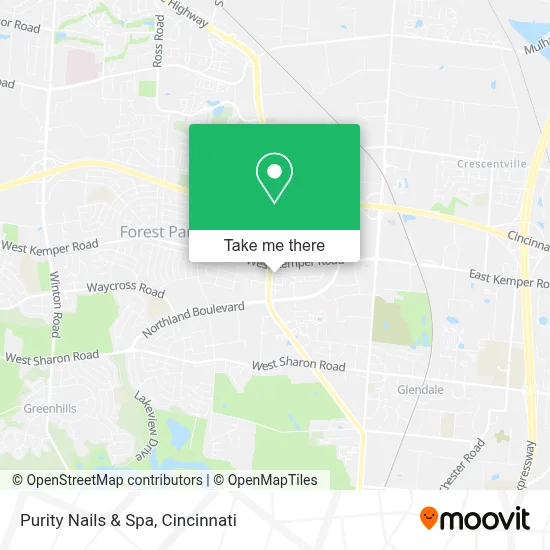 Purity Nails & Spa map