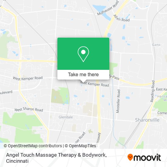 Mapa de Angel Touch Massage Therapy & Bodywork