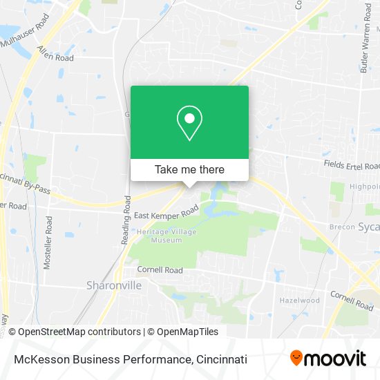 McKesson Business Performance map