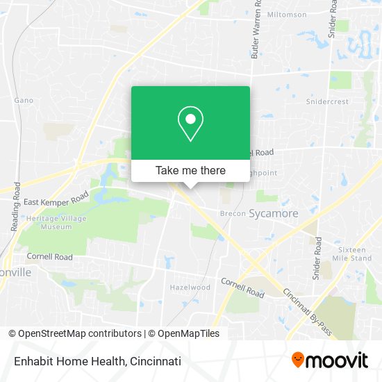 Enhabit Home Health map