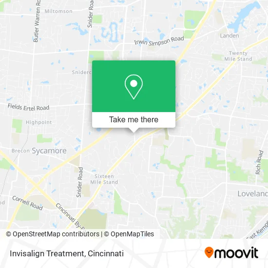 Invisalign Treatment map