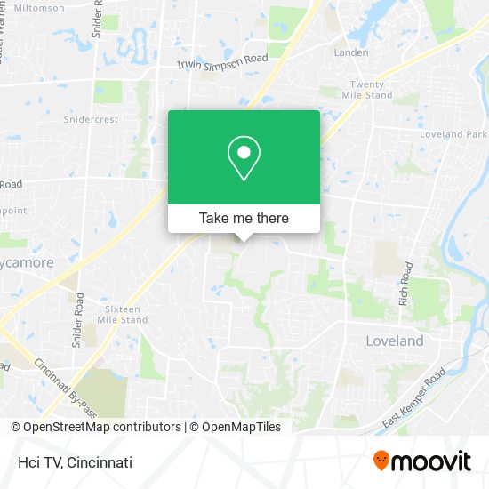 Mapa de Hci TV