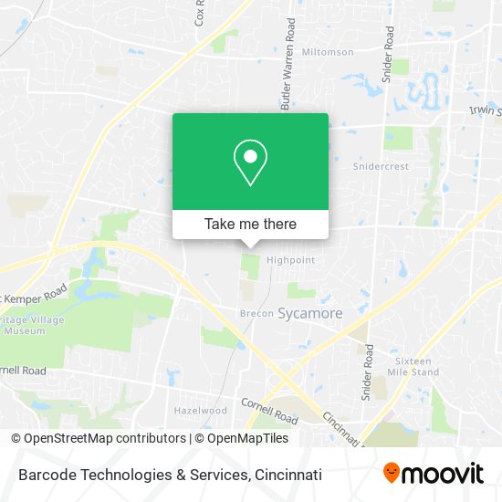 Mapa de Barcode Technologies & Services