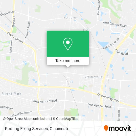 Roofing Fixing Services map