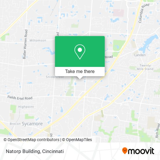 Natorp Building map