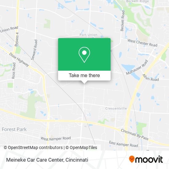 Meineke Car Care Center map