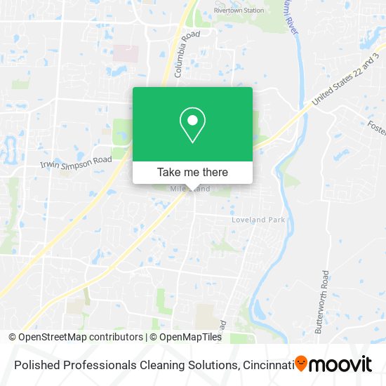 Polished Professionals Cleaning Solutions map