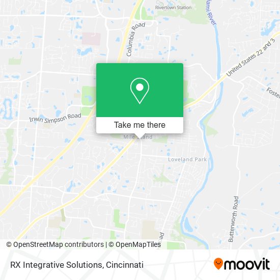 RX Integrative Solutions map