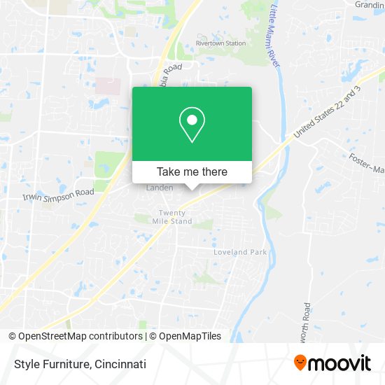 Mapa de Style Furniture