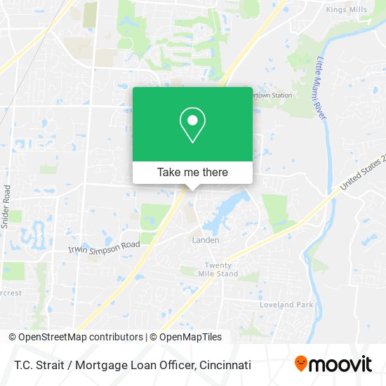 Mapa de T.C. Strait / Mortgage Loan Officer