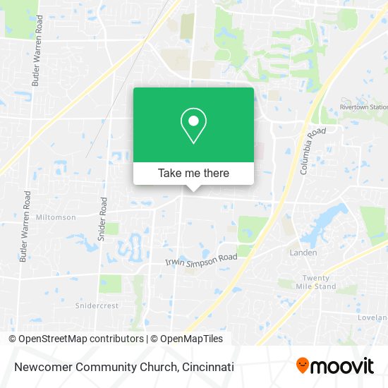 Mapa de Newcomer Community Church