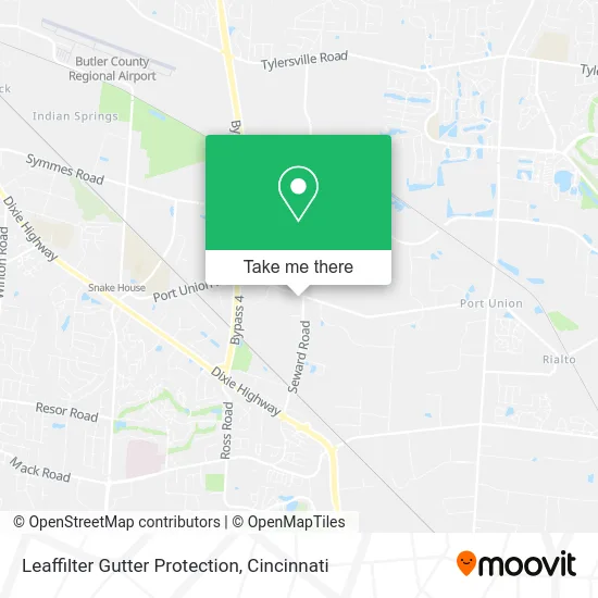 Leaffilter Gutter Protection map