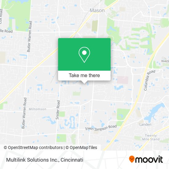 Multilink Solutions Inc. map