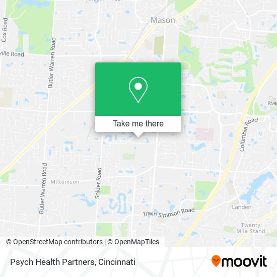 Psych Health Partners map