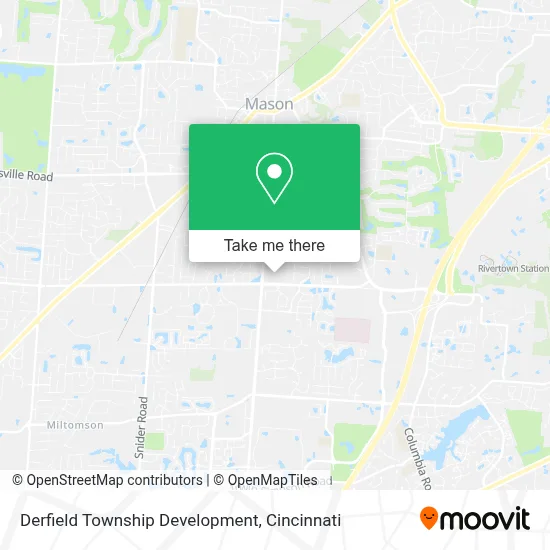 Derfield Township Development map