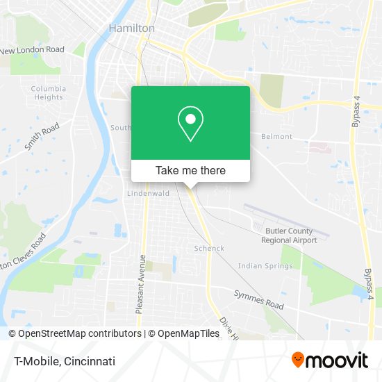 T-Mobile map