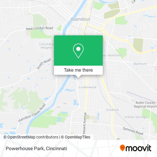 Mapa de Powerhouse Park