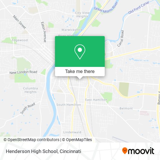 Mapa de Henderson High School