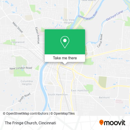 The Fringe Church map