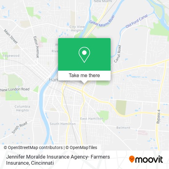 Jennifer Moralde Insurance Agency- Farmers Insurance map