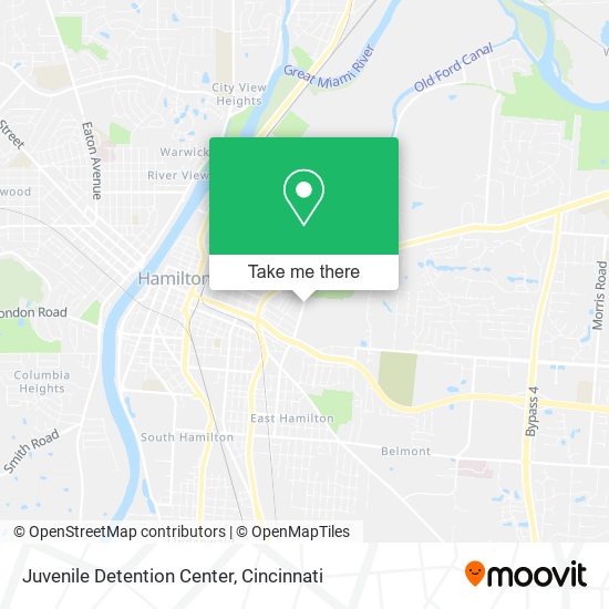 Mapa de Juvenile Detention Center