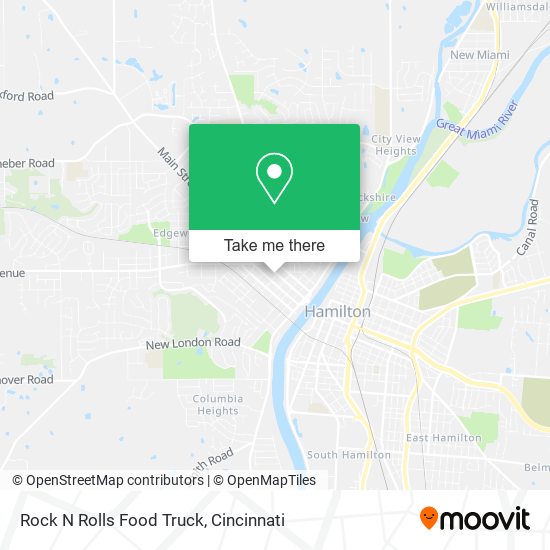 Rock N Rolls Food Truck map