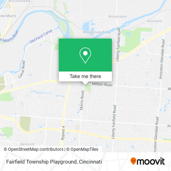 Mapa de Fairfield Township Playground
