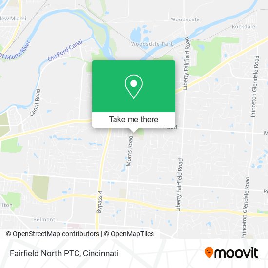Mapa de Fairfield North PTC